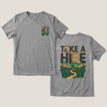 Take a Hike – Funny Hiking Quote with Boot