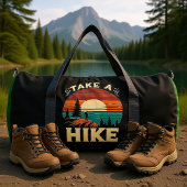 Take A Hike Graphic  Duffle Bag