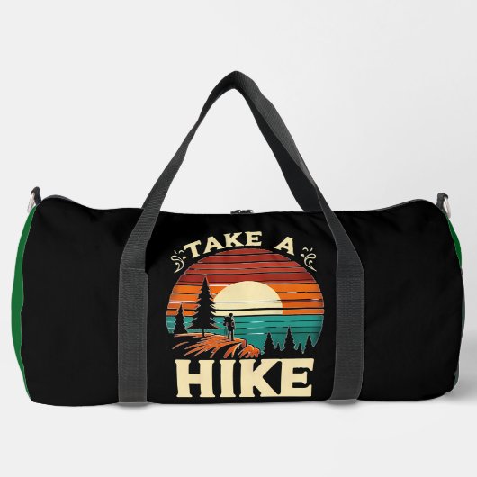 Take A Hike Graphic  Duffle Bag (Vorderseite)