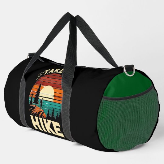 Take A Hike Graphic  Duffle Bag (Rechte Ecke)