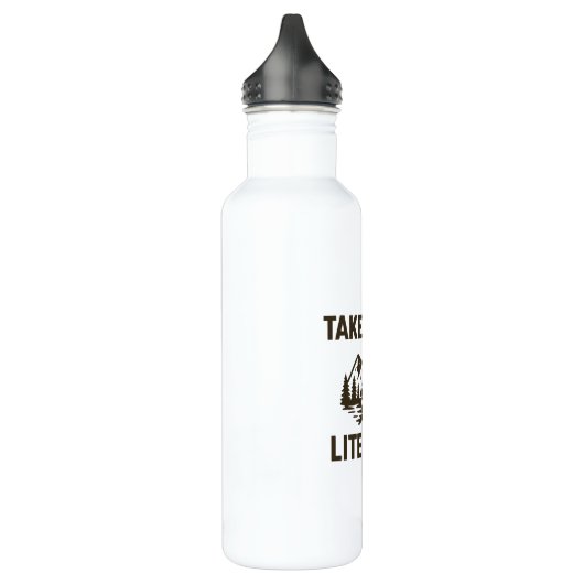 Take a Hike Literally Premium Edelstahlflasche (Links)