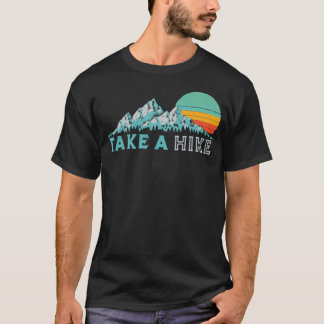Take A Hike - Retro Vibe Berge 70er T-Shirt