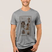 Take A Moment T-Shirt Tri-Blend Shirt (Vorderseite)