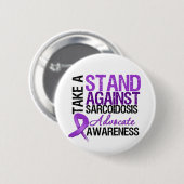 Take a Stand Against Sarcoidosis Button (Vorne & Hinten)