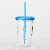 Take away mugg i akryl — Rosor Acryltrinkbecher (Rechts)