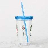 Take away mugg i akryl — Rosor Acryltrinkbecher (Links)