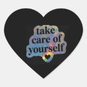 Take car of yourself stickers (Vorderseite)