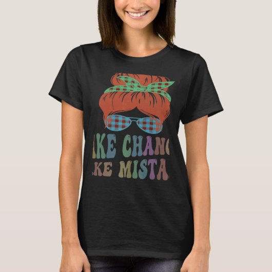 TAKE CHANCES MAKE MISTAKES Help Us Grow Motivation T-Shirt (Vorderseite)