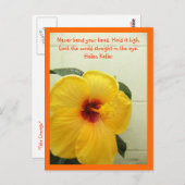 Take Courage Postkarte (Vorne/Hinten)