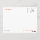 Take Courage Postkarte (Rückseite)