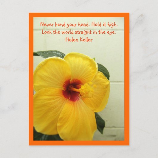 Take Courage Postkarte (Vorderseite)