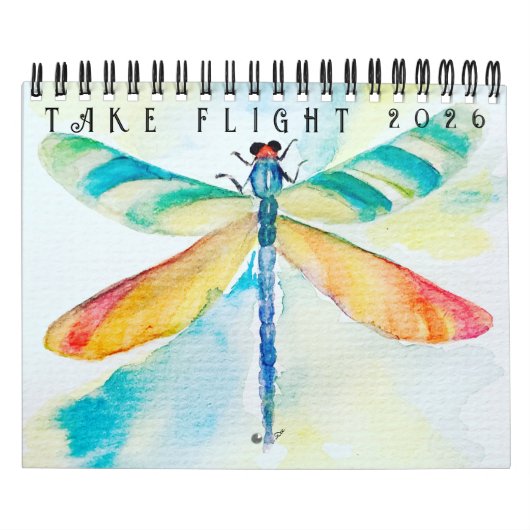 Take Flight Two Page Calendar (12-month) Kalender (Titelbild)