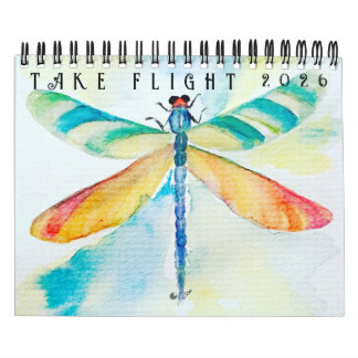 Take Flight Zweiseiten-Kalender (12-Monate) Kalender