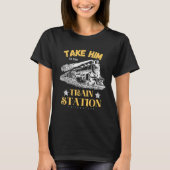 Take Him To The Train Station Yellowstone Funny T-Shirt (Vorderseite)