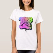 Take It Easy Neon Graffiti Tee Uplift Collection (Vorderseite)