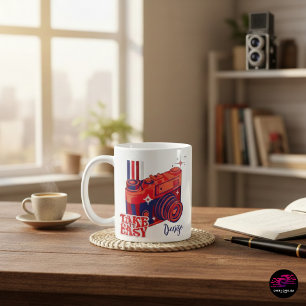Take It Easy Retro-Kamera Kaffeetasse