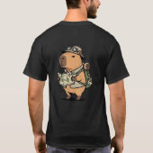 Take It Slow Capybara Tee – Customizable (Rückseite)
