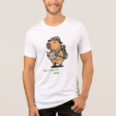 Take It Slow Capybara Tee – Customizable (Vorderseite)