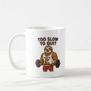 Take It Slow Lustiger Faultier Kaffeebecher Kaffeetasse
