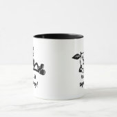 Take It Squeezy Fun Lemon Pun Tasse (Zentrum)