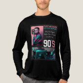 Take Me Back to the 90s T-Shirt – Retro Nostalgia  Tri-Blend Shirt (Vorderseite)