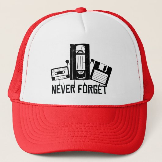 Take Me Back To The Nineties - NEVER FORGET Truckerkappe (Vorderseite)