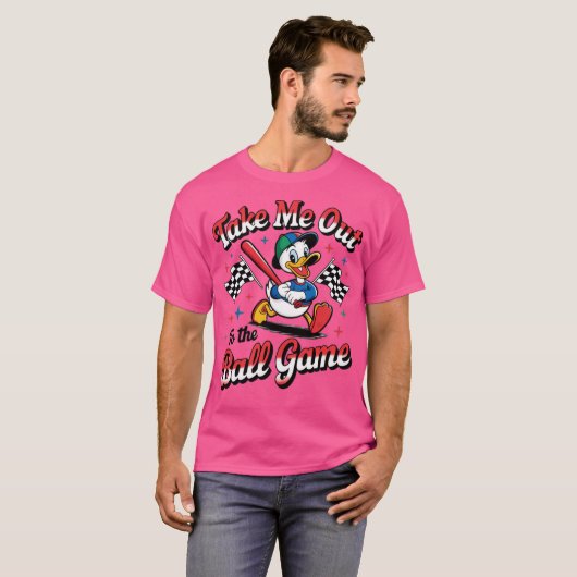 Take Me Out To The Ball Game Baseball (2) T-Shirt (Vorne ganz)