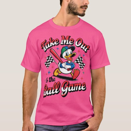 Take Me Out To The Ball Game Baseball (2) T-Shirt (Vorderseite)