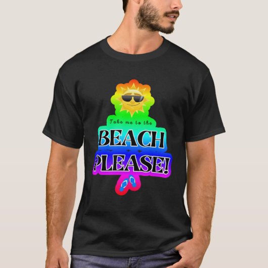 Take Me to the Beach Please Cruise Group T-Shirt (Vorderseite)