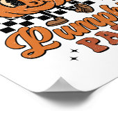 Take Me to The Pumpkin Patch Autumn Fall Thanksgiv Poster (Ecke)