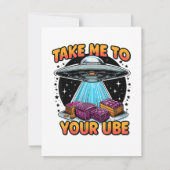 Take Me to Your Ube  Ankündigung (Rückseite)