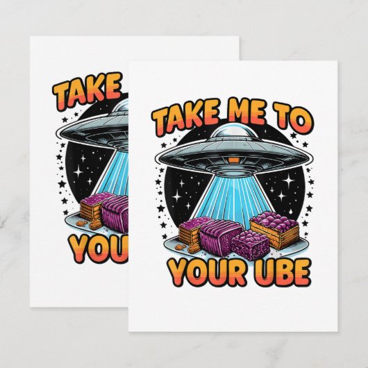 Take Me to Your Ube  Ankündigung (Vorne/Hinten)