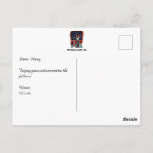 Take Me With Retirement Postcard Postkarte (Rückseite)