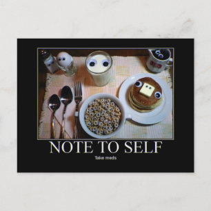 Take Meds!Postfach Postkarte