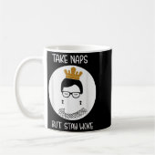 Take Naps But Stay-woke Gift  Kaffeetasse (Links)