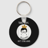 Take Naps But Stay-woke Gift Schlüsselanhänger (Vorderseite)