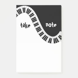 "Take Note" Musical Post-It Notes Klebezettel