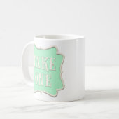 "Take One" Märchengebäck Party Pastel Green Kaffeetasse (Vorderseite Links)