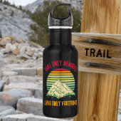 Take Only Memories Leave Only Footprints Hiking Edelstahlflasche