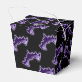 "Take-Out"-Box für Black & Lila Night Wing Bats Geschenkschachtel (Rückseite)