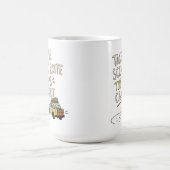 Take The Scenic Route Road Trip Tasse (Mittel)