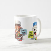 Take Your Medicine Reminder Kaffeetasse (VorderseiteRechts)