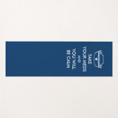 Take Your Meds And You Will Be Calm Yogamatte (Vorderseite (Horizontal))