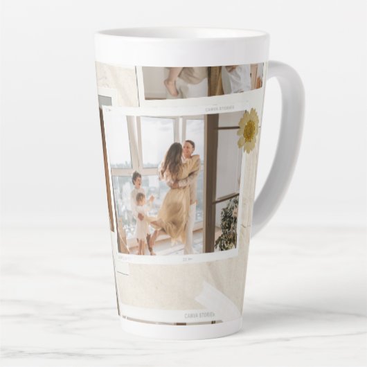 #"TakeaSip,TakeaBreak"LatteMug Milchtasse (Rechte Ecke)