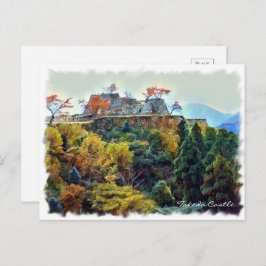 Takeda Castle ポストカード Postkarte