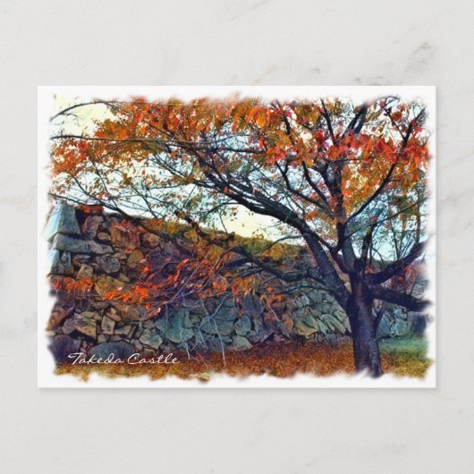 Takeda Castle ポストカード Postkarte (Vorderseite)