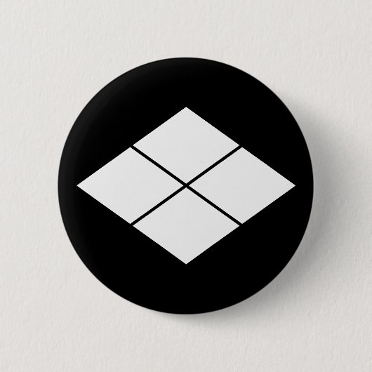 Takeda Rhombus Button (Vorderseite)