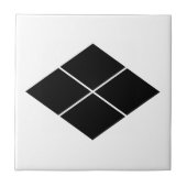 Takeda Rhombus Fliese (Vorderseite)