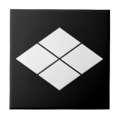 Takeda Rhombus Fliese (Vorderseite)