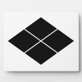 Takeda Rhombus Fotoplatte (Vorderseite)